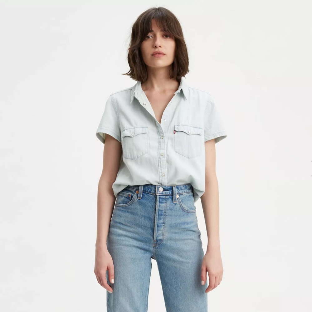 Levi’s Short Sleeve Western Shirt S